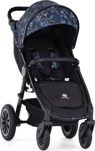 Petite&Mars kočárek Street+ Air black limited stylish beauty