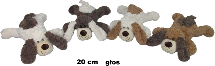 Plyšový pes se zvukem, 20 cm