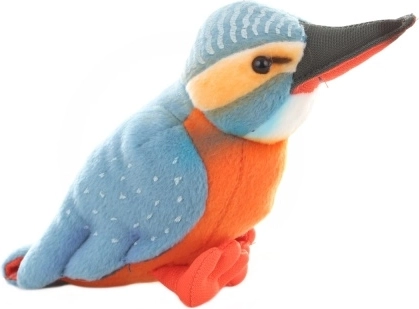 Plyšový ledňáček 13 cm