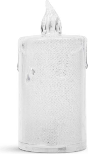 LED dekorativní svíčka s teplým bílým světlem