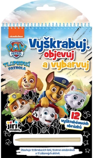 Vyškrabuj, objevuj, vybarvuj Tlapková patrola