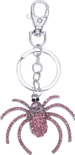 Stříbrný přívěsek na klíče pavouk