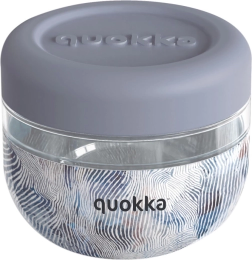 Dóza na potraviny Quokka Bubble Zen šedá 500 ml - 1 kus