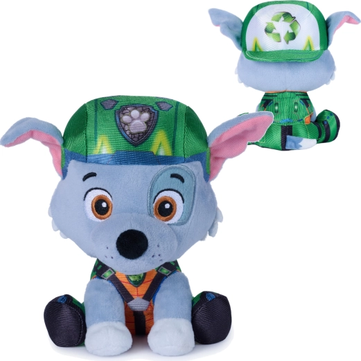 Paw Patrol: Dinozaury plyšák Rocky 15 cm