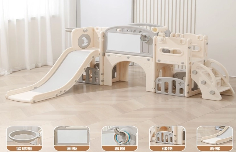 Dětské hřiště 5v1 se skluzavkou a tabulí