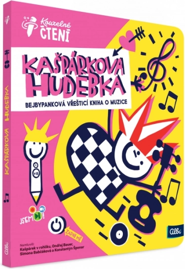 Kouzelné čtení: Kašpárkova hudebka – interaktivní kniha pro elektronickou tužku ALBI