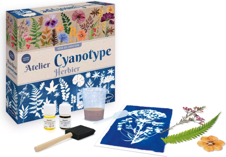 Sentosphere kyanotypie – herbářská dílna