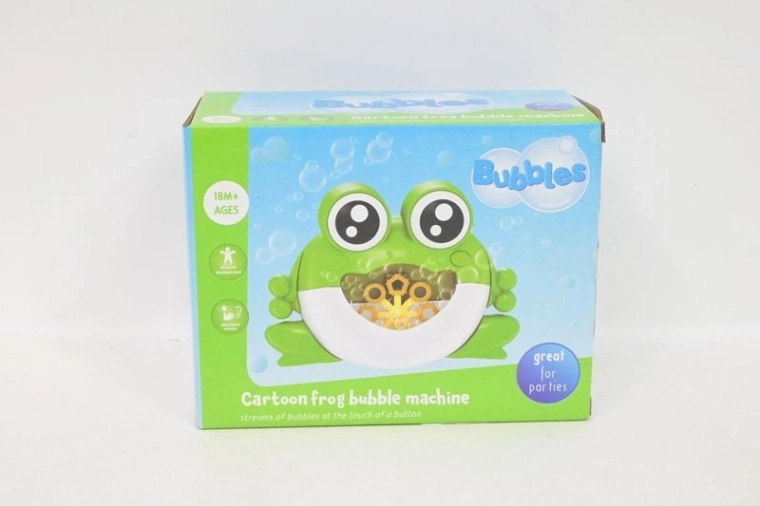 Bublifuk – automatický výrobník bublin žabka