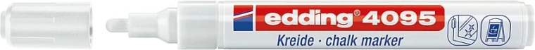 Křídový popisovač edding 4095 bílý