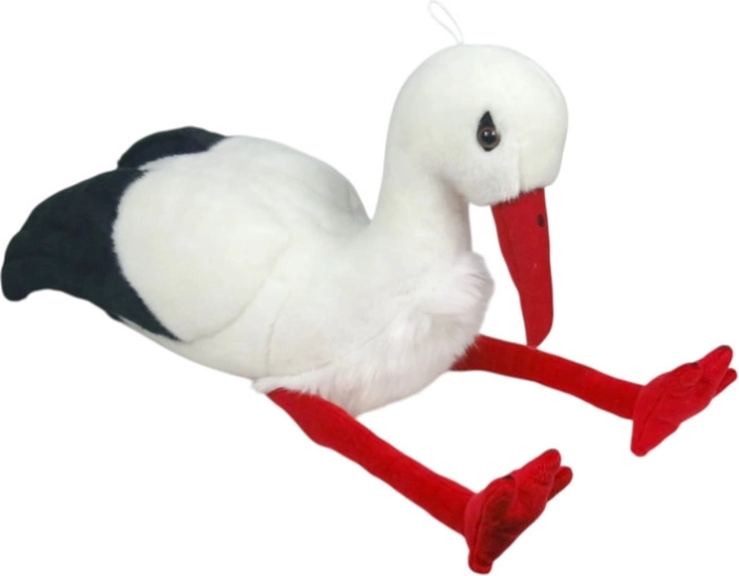 Plyšový čáp 30 cm
