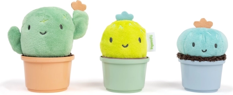 Ingenuity chrastítka a stohovací hrníčky Calm Springs pro miminka