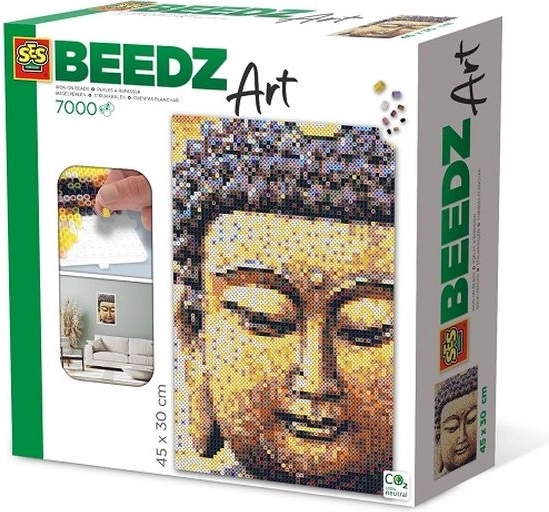 SES Creative Beedz Art zažehlovací korálky buddha (7000 ks)