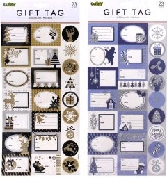 Samolepky na dárky Vánoce 40,4x18,5 cm