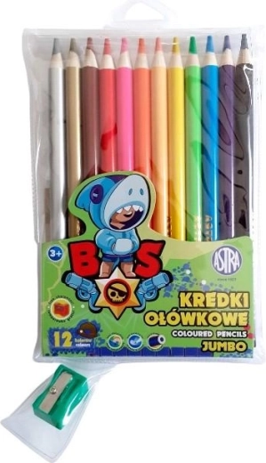 Pastelky a ořezávátko Brawl Stars