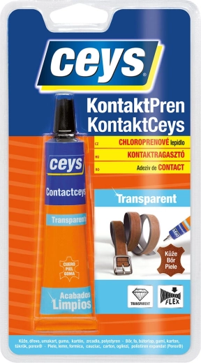 Kontaktní lepidlo transparentní 30 ml KONTAKTCEYS