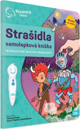 Samolepková knížka Strašidla