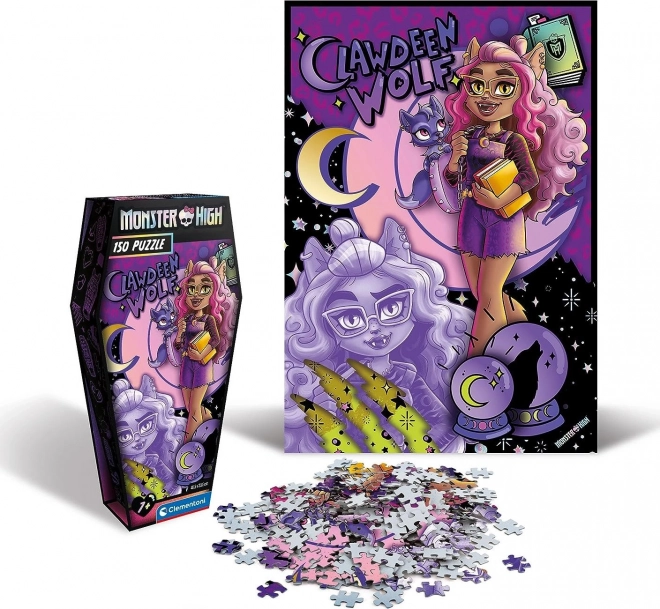 Puzzle 150 dílků MONSTER HIGH Clawdeen Wolf