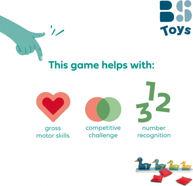 Kachny v řadě – zábavná dovednostní hra pro děti