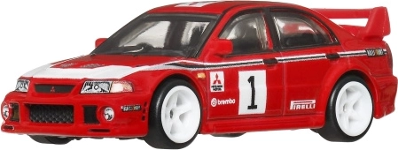 Hot Wheels prémiový angličák Car Culture – Mitsubishi Lancer Evolution 1:64