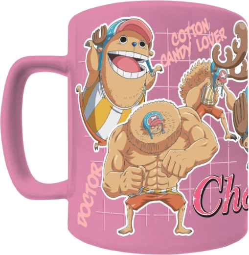 One Piece keramický hrnek s textilním návlekem Chopper