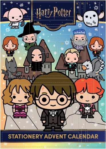 Harry Potter adventní kalendář s papírenskými potřebami
