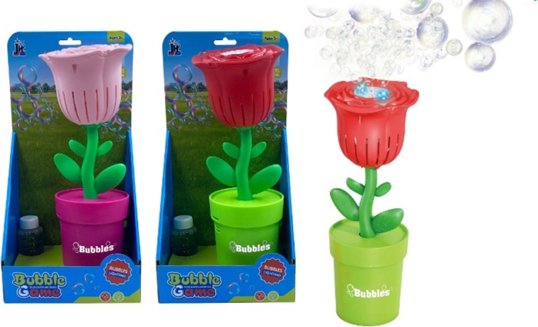Bublifuk ve tvaru růže 29 cm (více druhů)