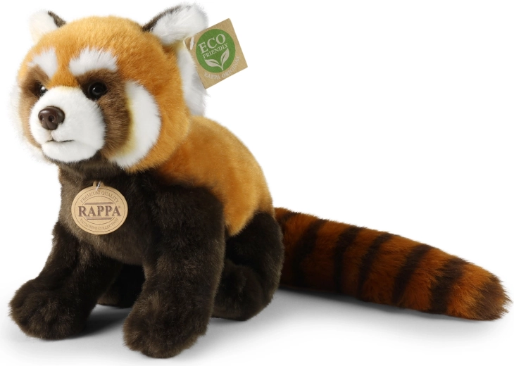 Plyšová panda červená Rappa eco-friendly 28 cm