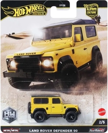 Hot Wheels Premium Land Rover Defender 90
