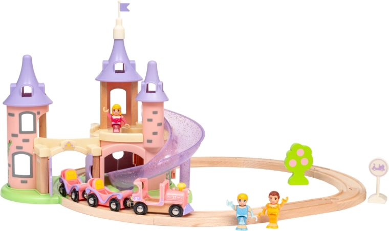 BRIO Disney Princess zámecká vlaková sada