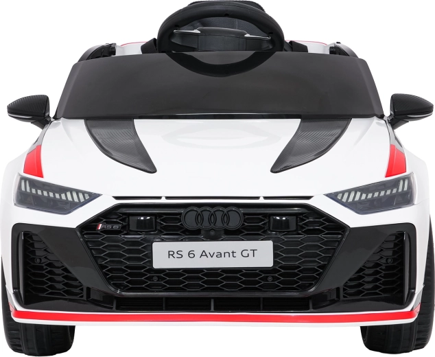 Dětské elektrické autíčko Audi RS6 Avant GT bílé