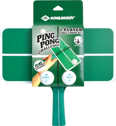 Schildkröt sada na stolní tenis pro jednoho hráče ping pong challenge