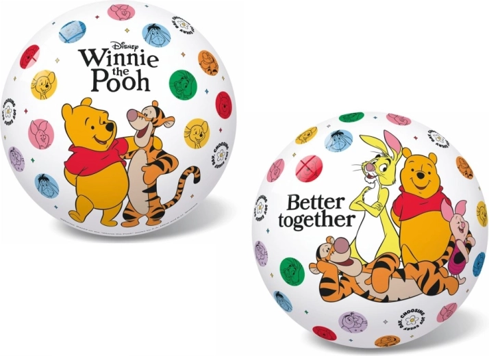 Míč s motivem WINNIE THE POOH 14 cm