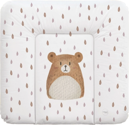 Ceba Baby měkká přebalovací podložka na komodu basic bear buddy 75 × 72 cm