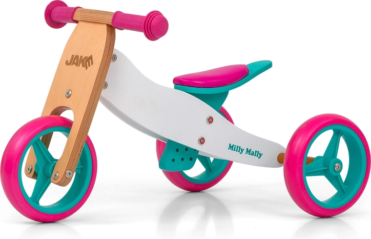 Dětské odrážedlo Milly Mally Jake 2 v 1 Classic Candy