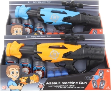 Pistole na pěnové míčky pro děti