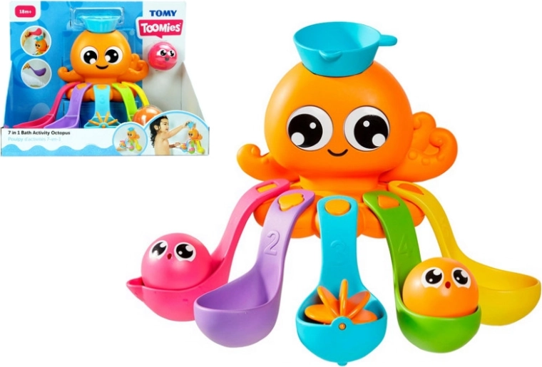 Tomy Toomies koupací chobotnička 7 v 1