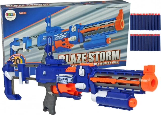 Karabina na pěnové šipky s otočným zásobníkem