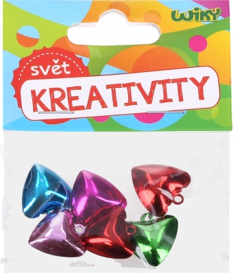 Keramický zvonek ve tvaru srdce