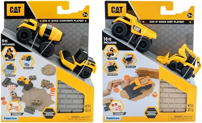CAT Dig ’N’ Build stavební sada s modelovací hmotou (1 ks, náhodný výběr)