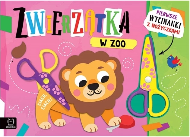 První vystřihovánky s nůžkami: Zvířátka v zoo