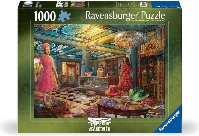 Ravensburger puzzle Abandoned: Opuštěný obchodní dům 1000 dílků