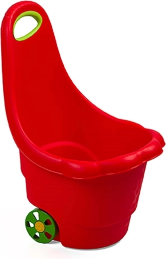 Dětský multifunkční vozík Bayo Sedmikráska 60 cm – červený