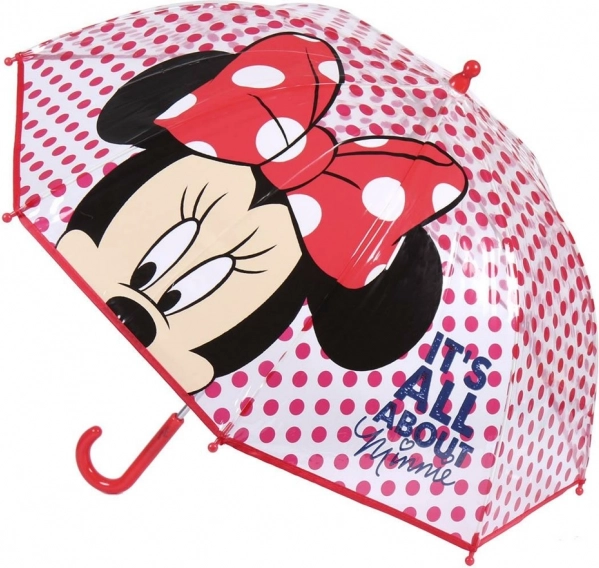 Cerdá dětský manuální deštník Disney Minnie červený