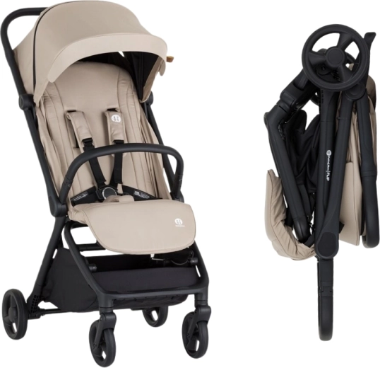 Petite&Mars sportovní kočárek Flip tan beige