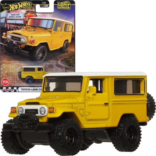 Hot Wheels Premium Boulevard – Toyota Land Cruiser FJ43 1:64 (7 cm) kovový model