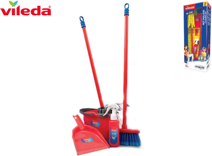 Vileda sada malá uklízečka – úklidový set pro děti