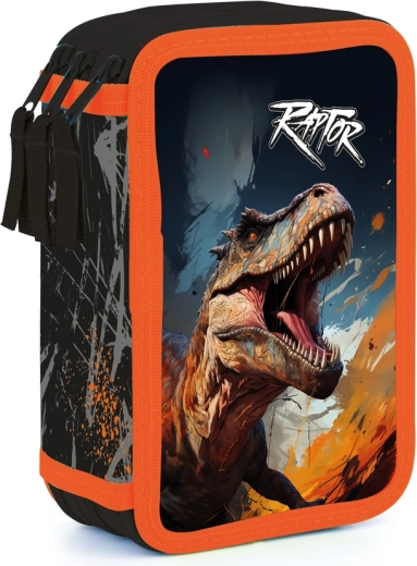 Třípatrový školní penál Dino bez náplně