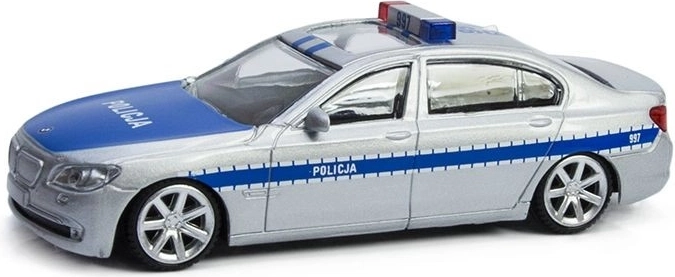 Model auta BMW 7 policie Rastar 1:43 - 1 kus