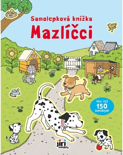 Samolepková knížka mazlíčci