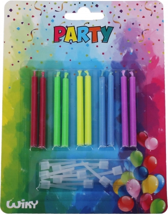 Svíčky s Barevným Plamenem